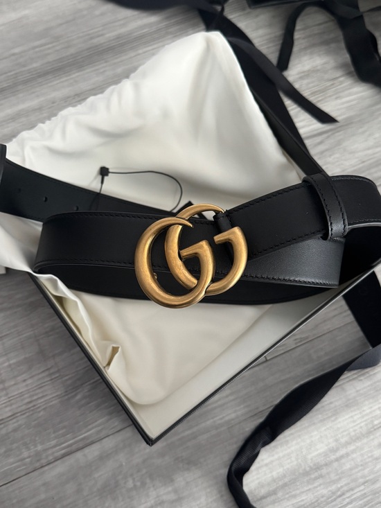 Gucci Accessories - Gucci Marmont Double G Leather Belt – Brand New